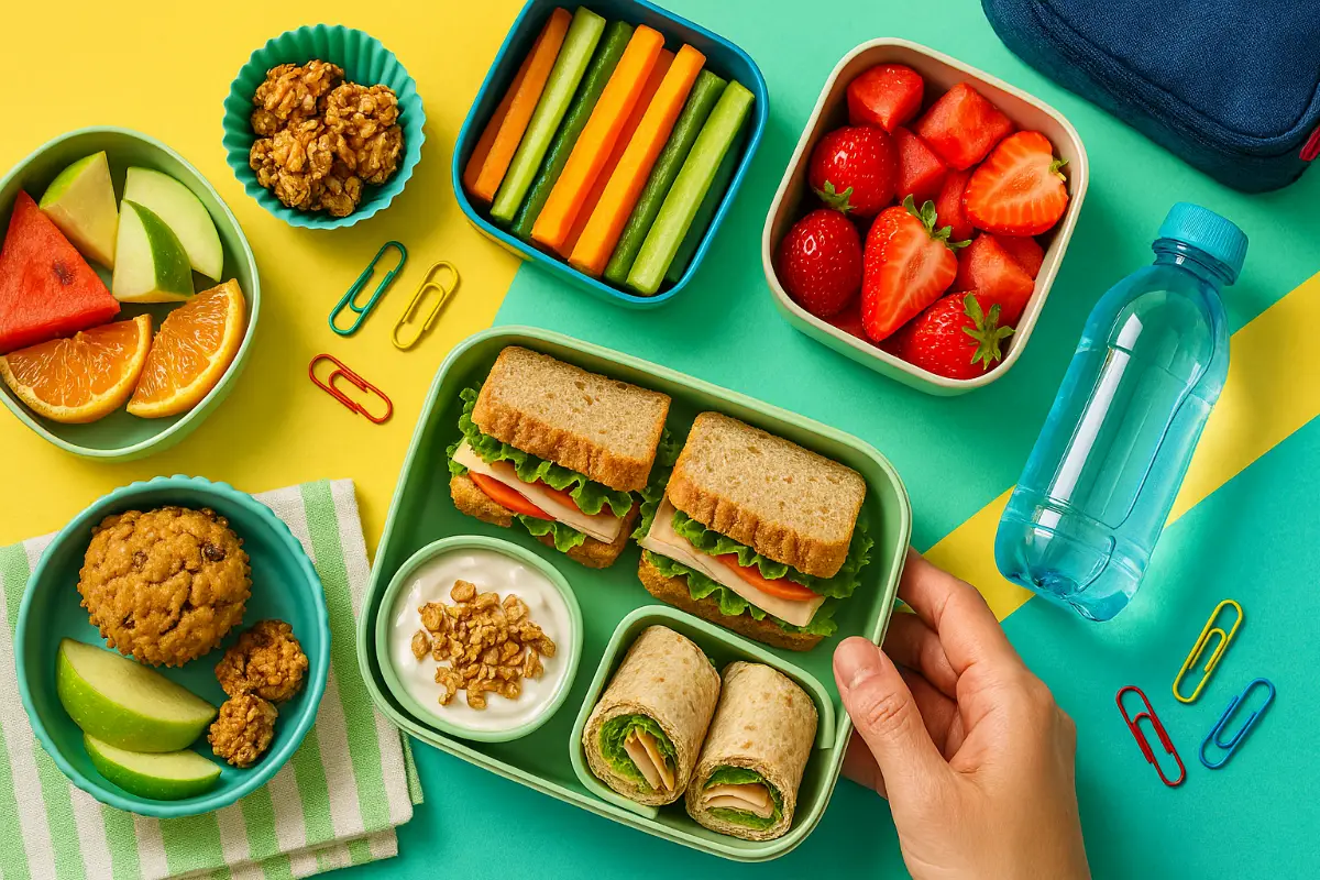 Lanches saudáveis para escola: Como criar combinações nutritivas sem complicação