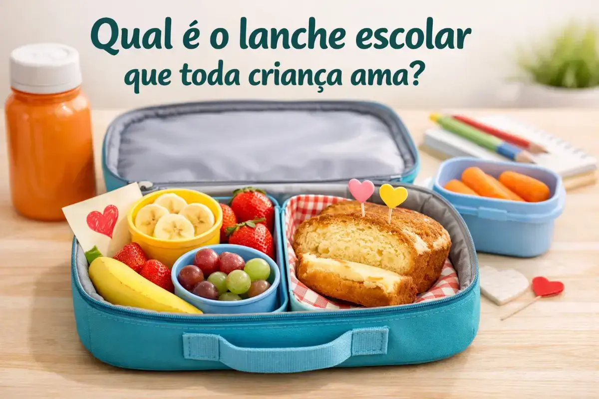 Qual é o lanche escolar que toda criança ama?