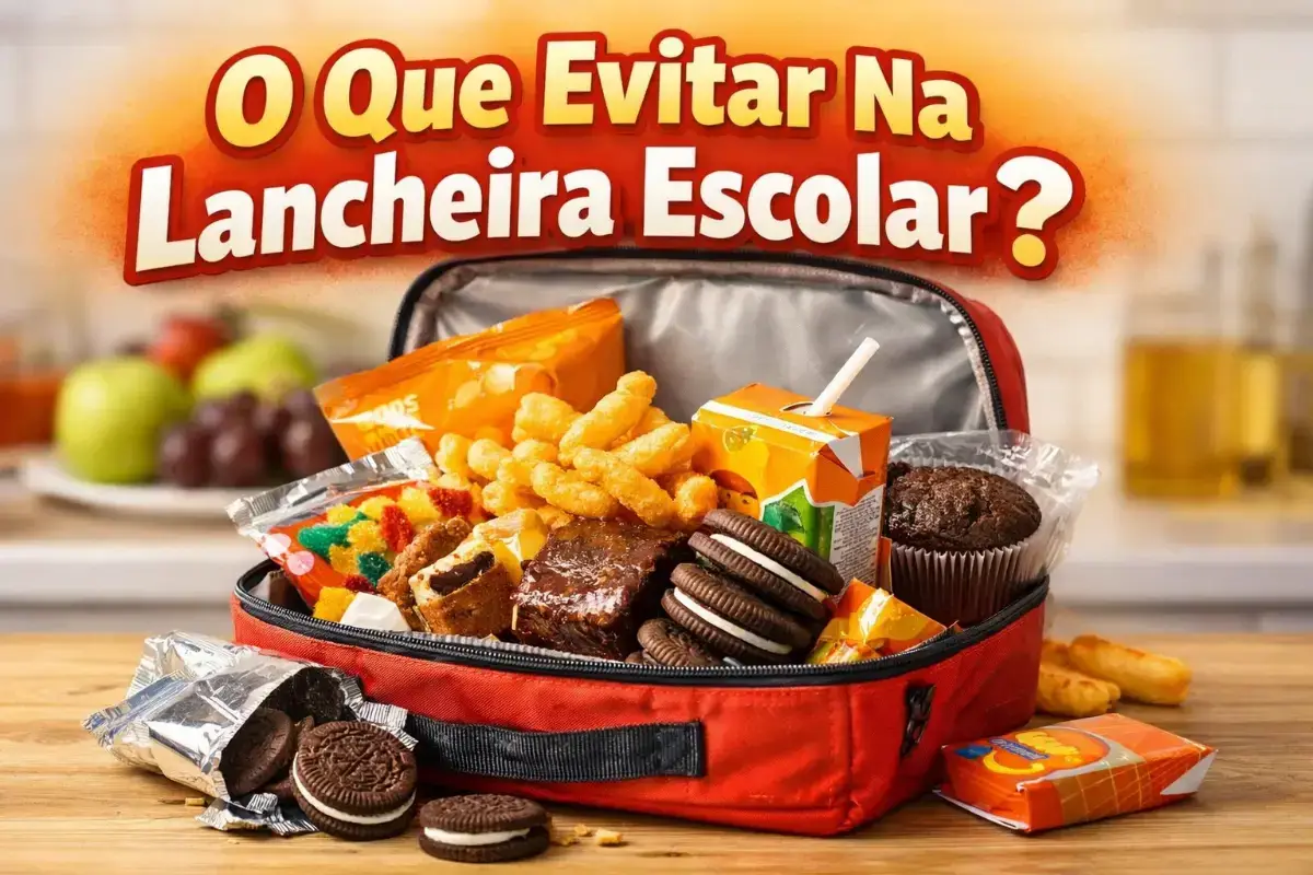 O que evitar na lancheira escolar? Nunca mande isso!