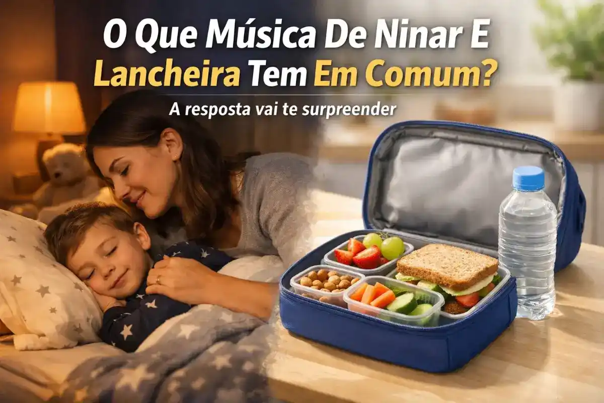 Música De Ninar E Lancheira Escolar: O Que Elas Têm Em Comum Na Rotina Do Seu Filho
